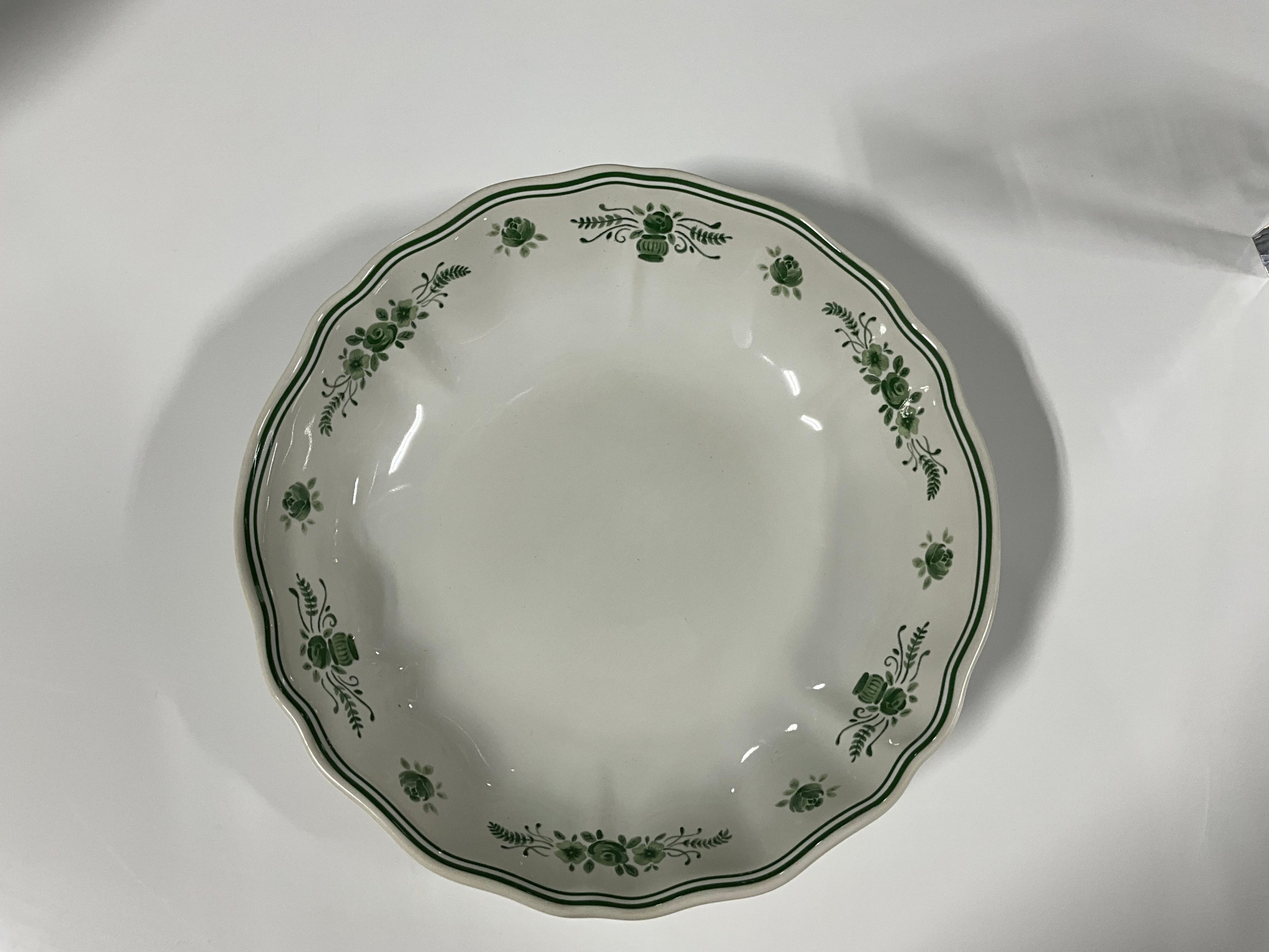 Costa Nova Vila Pasta Bowl - White/Green