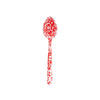 Crow Canyon Splatter Covered Large Serving Spoon - Red