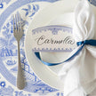 Hester & Cook Burleigh Place Cards - Blue