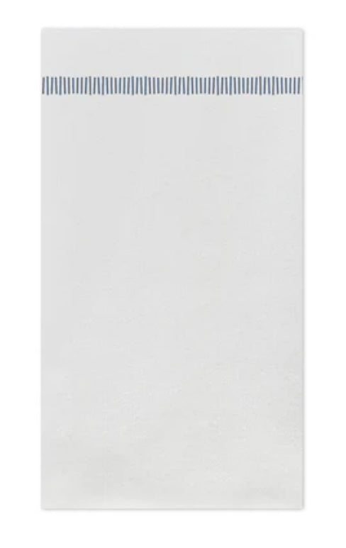 Vietri Blue Fringe Paper Guest Towel
