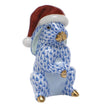 Herend Decorative Santa Bunny - Blue