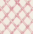 Hester & Cook Pink Lattice Cocktail Napkins
