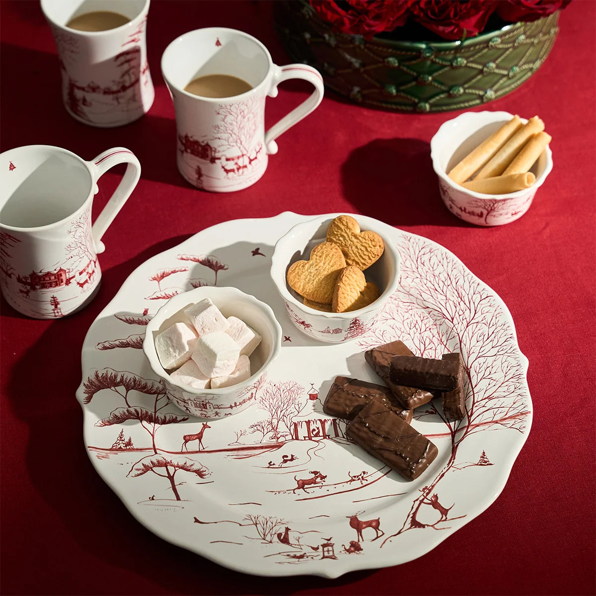 Juliska Winter Frolic Ramekin - Ruby