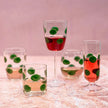 Vietri Drop Green Stemless Wine Glass