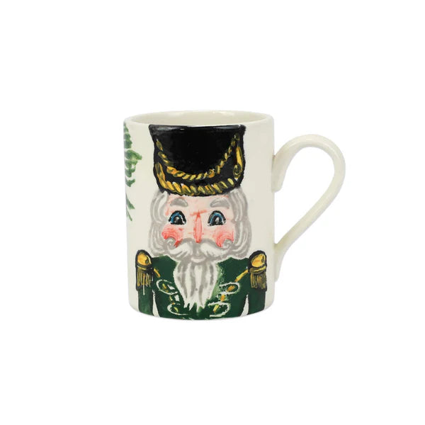 Vietri Nutcrackers Mug - Green