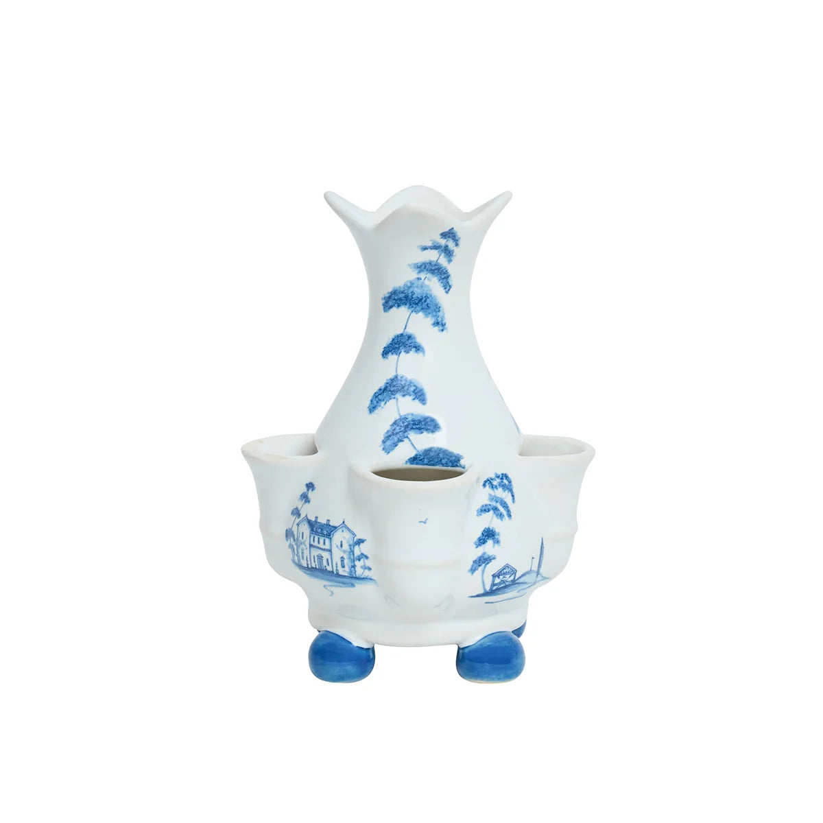 Juliska Country Estate Tulipiere 6” Vase - Delft Blue