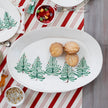 Vietri Lastra Holiday Oval Platter - Melamine