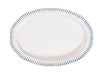 Juliska Sitio Stripe 17” Serving Platter- Delft Blue