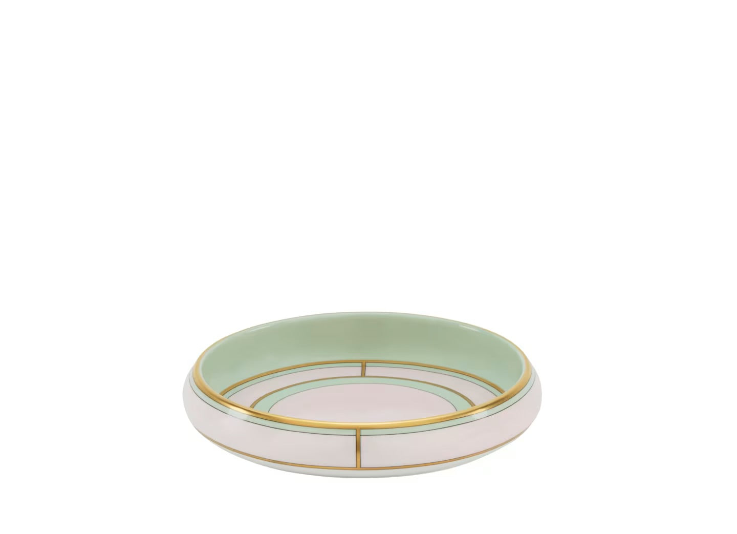Ginori Diva Round Change Tray - Rosa