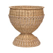 Juliska Provence Rattan Medium Urn - Whitewash