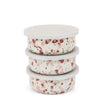 Crow Canyon Catalina 3 Piece Storage Bowl Set - Desert Rose