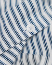 Petite Plume Luxe Premium Cotton Duvet - Navy French Ticking