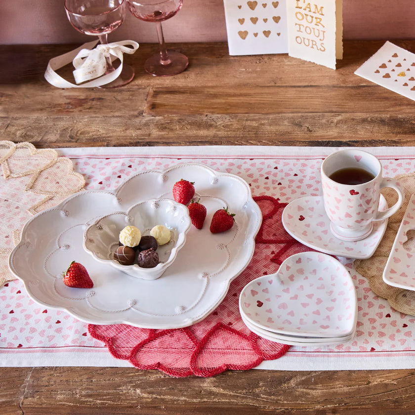 Juliska Love You More 7” Heart Tray