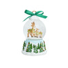 Juliska North Pole Reindeer Snow Globe Place Card Holder