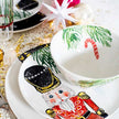Vietri Nutcracker Cereal Bowl - Candy Cane