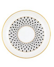 Herend Art Deco Tea Saucer- Black
