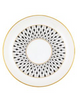 Herend Art Deco Tea Saucer- Black