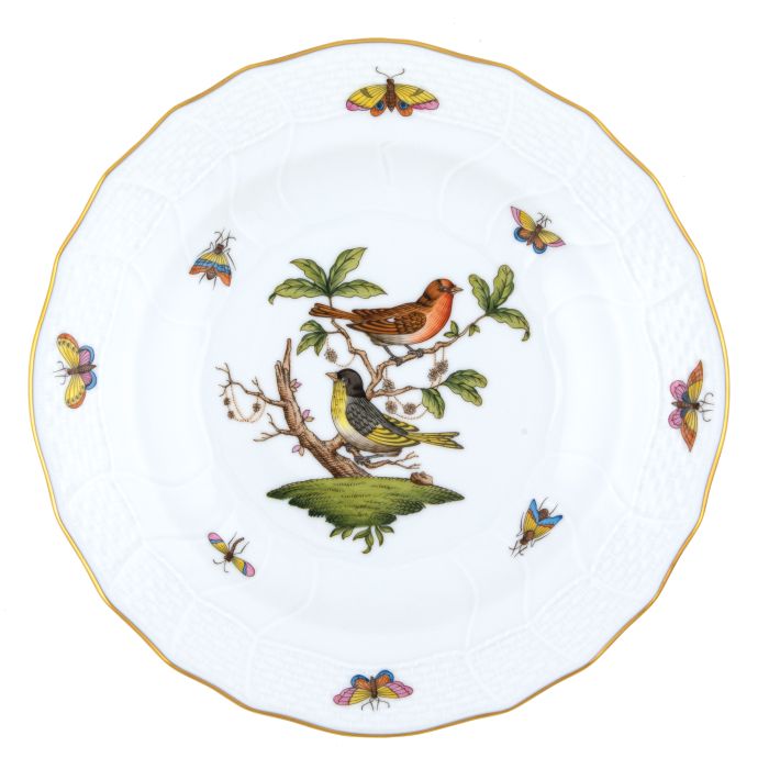 Herend Rothschild Bird Dessert Plate - #3