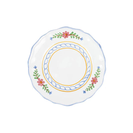 Vietri Bella Rosa Salad Plate