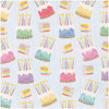 CasparI Birthday Cake Wrapping Paper