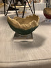 Bella Beton Concrete Bowl - Mini Green/Gold