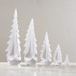 Simon Pearce Snowy Branches 4” Evergreen