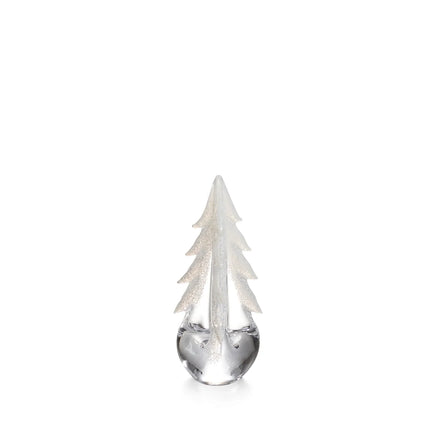 Simon Pearce Snowy Branches 8” Evergreen