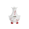 Juliska Winter Frolic Tulipiere 6” Vase - Ruby