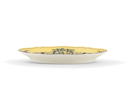 Ginori Oriente Italiano Oval Flat Platter - Citrino