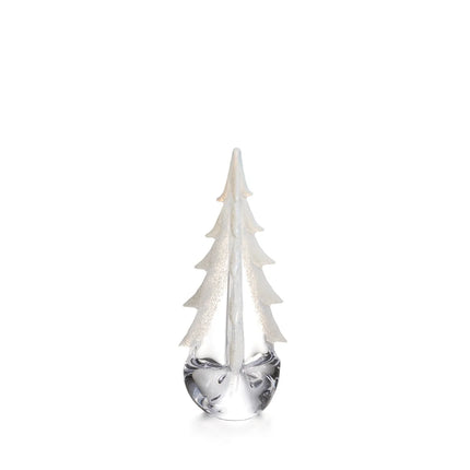 Simon Pearce Snowy Branches 8” Evergreen