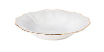 Casafina Impressions Pasta Plate - White/Gold