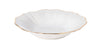 Casafina Impressions Pasta Plate - White/Gold