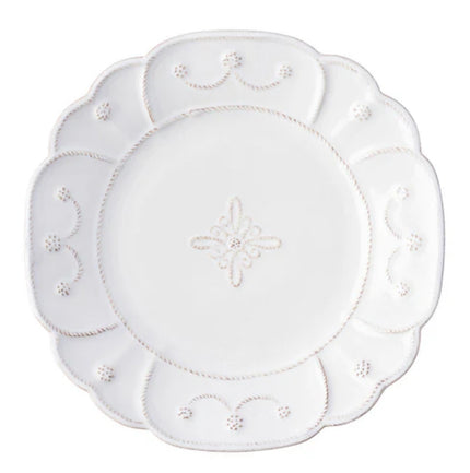 Juliska Jardins du Monde Dessert/Salad Plate - Whitewash