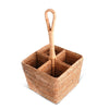 Vagabond House Woven Flatware Caddy