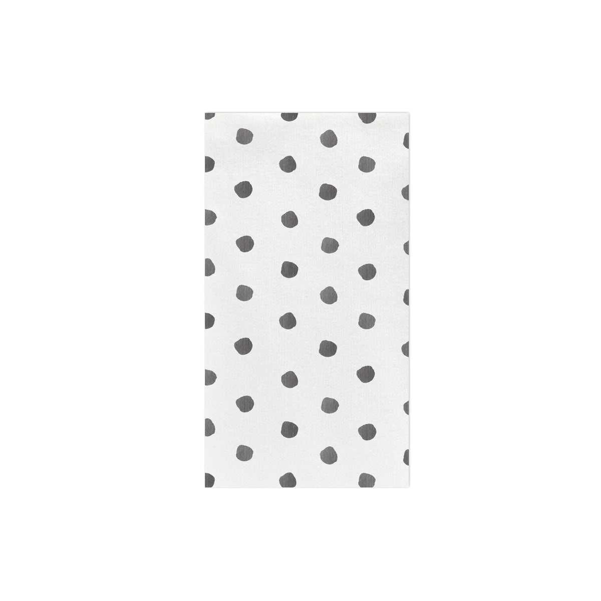 Vietri Gray Dot Paper Guest Towel