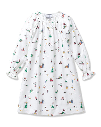 Petite Plume Delphine Nightgown - Holiday Town