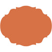 Hester & Cook Die-Cut French Frame Placemat - Orange