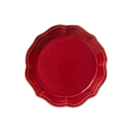 Costa Nova Almara Dinner Plate - Ruby