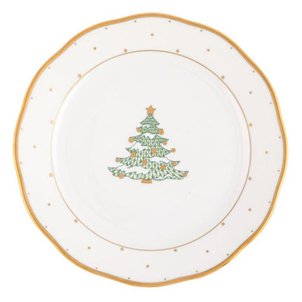 Herend Christmas Dinner Plate - Tree