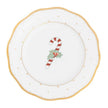 Herend Christmas Dessert Plate - Candy Cane