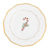 Herend Christmas Dessert Plate - Candy Cane