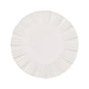 Vietri Bari European Dinner Plate - White