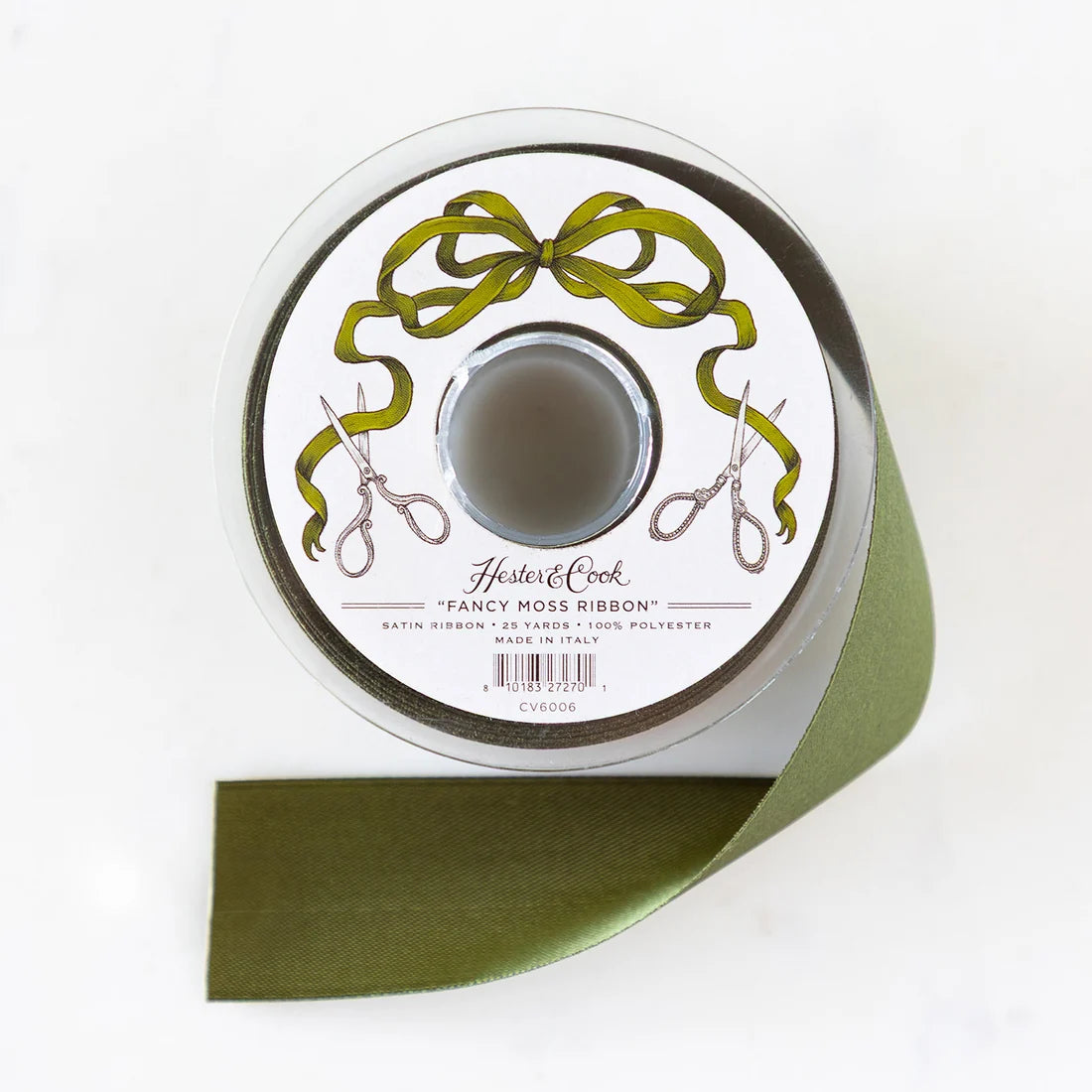 Hester & Cook Fancy Moss Ribbon