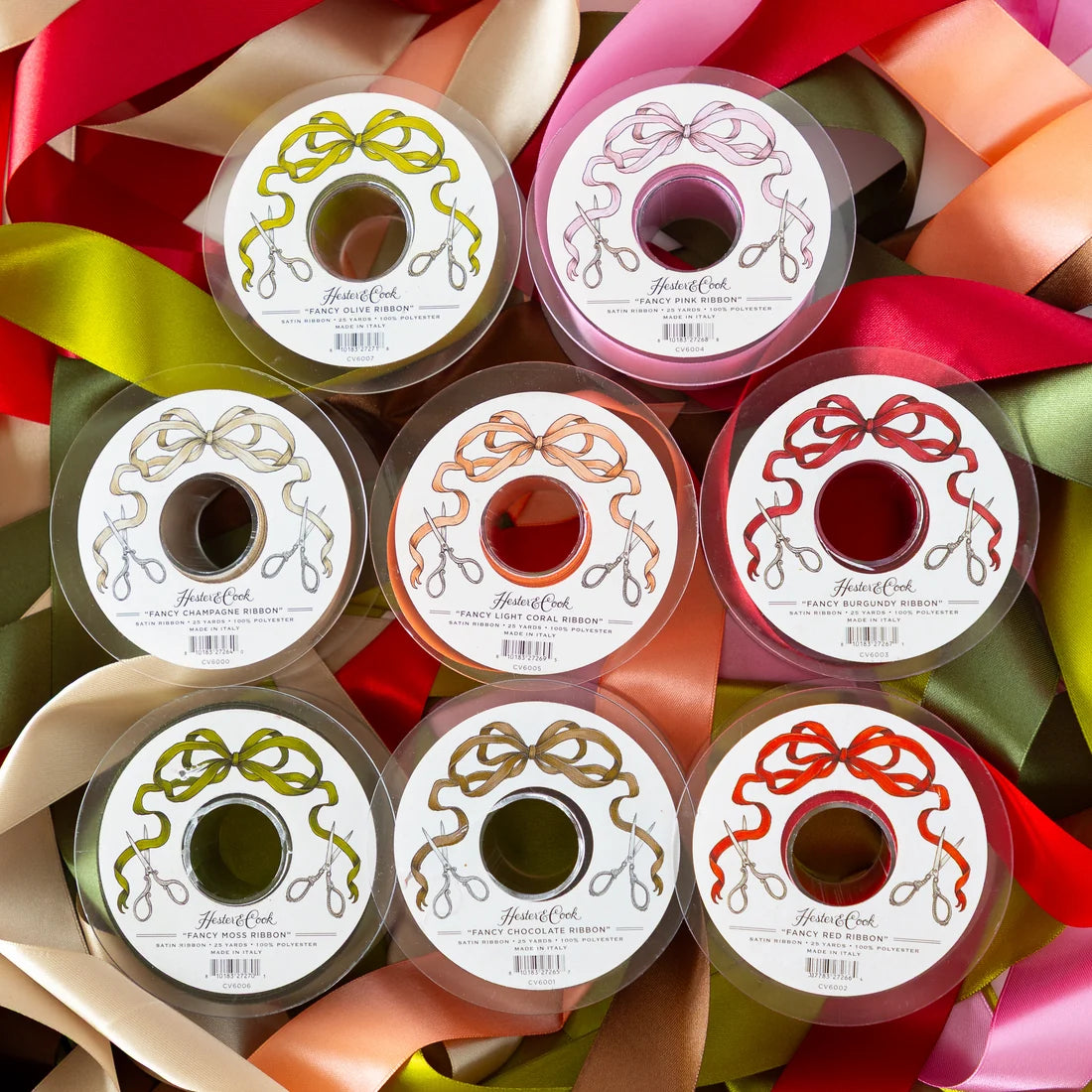 Hester & Cook Fancy Moss Ribbon