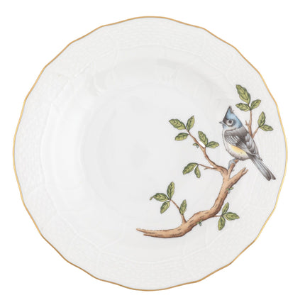Herend Songbird Dessert Plate - Titmouse