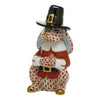 Herend Decorative Pilgrim Bunny - Rust