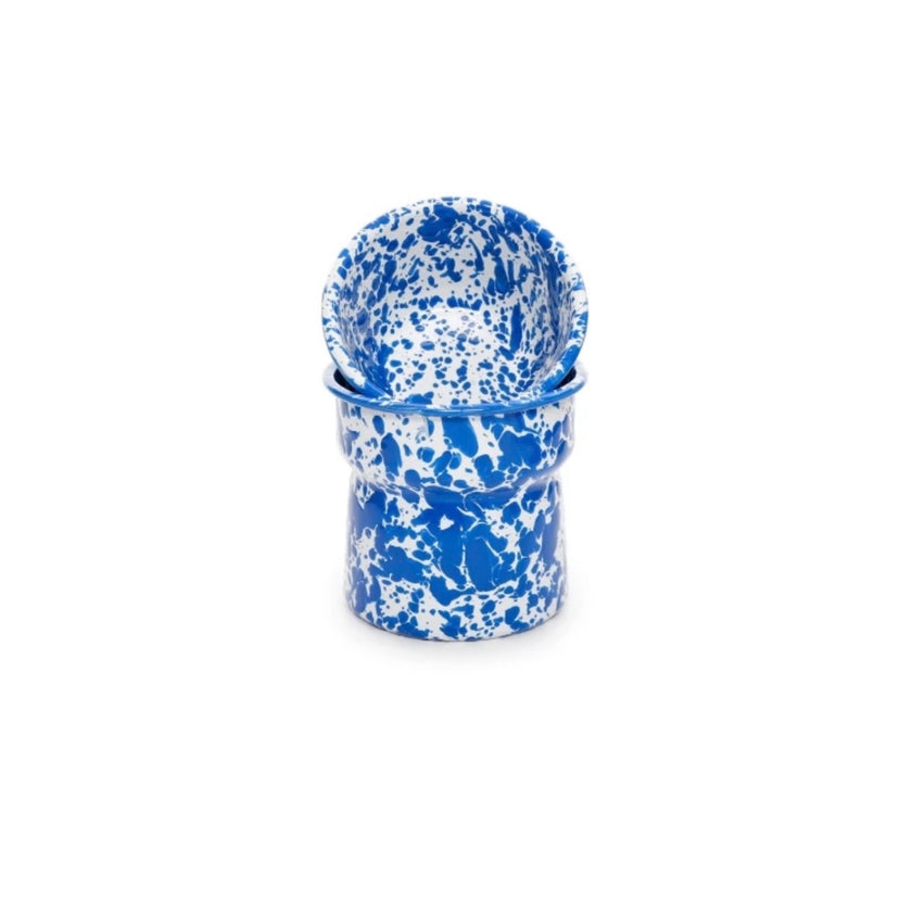 Crow Canyon Splatter Covered Dip Chiller - Blue