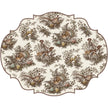 Hester & Cook Die-Cut Harvest Toile Frame Placemat