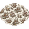 Hester & Cook Die-Cut Harvest Toile Frame Placemat