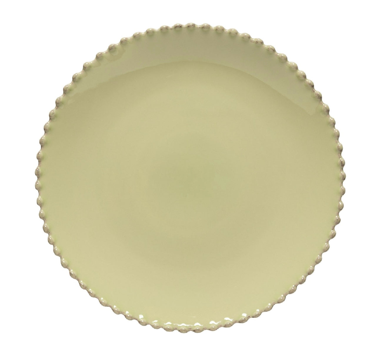 Costa Nova Pearl Dinner Plate - Lily Green